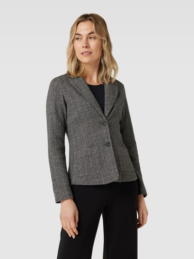 Marc O'Polo Blazer mit Fischgrat-Dessin Black 4