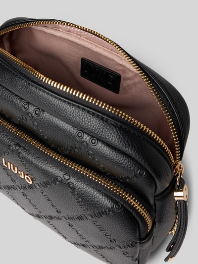 Liu Jo White Satchel Bag mit Steppnähten Black 5