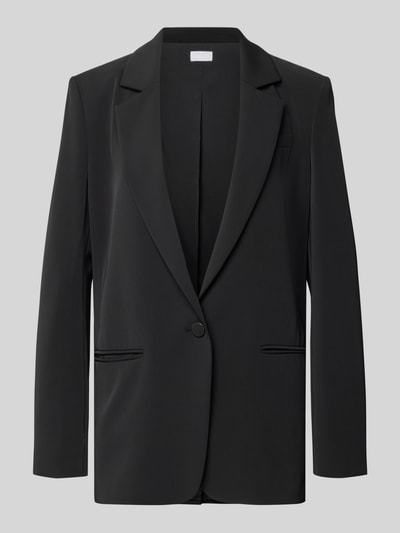 Jake*s Cocktail Żakiet o kroju relaxed fit z lamowanymi kieszeniami Czarny 2