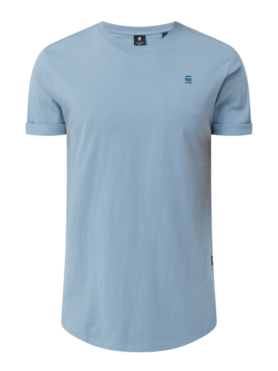 G-Star Raw T-shirt van biologisch katoen, model 'Lash' Lichtblauw - 2