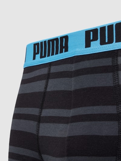 Puma Trunks mit Streifenmuster Black 2