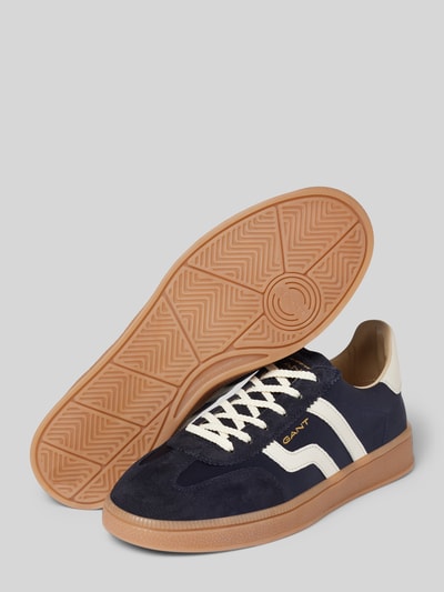 Gant Sneakers met labelprint, model 'Cuzima' Donkerblauw - 4