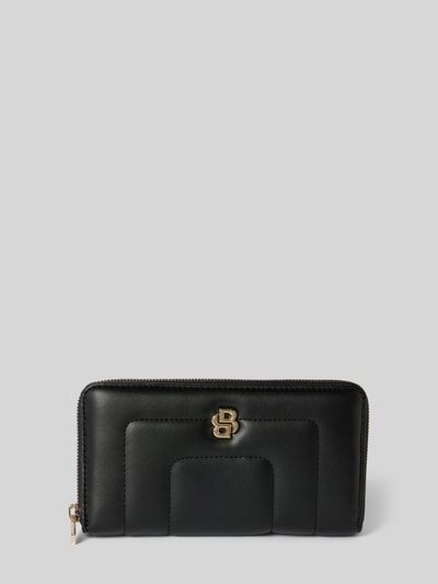 BOSS Portemonnaie mit Label-Detail Modell 'ICON' Black 1