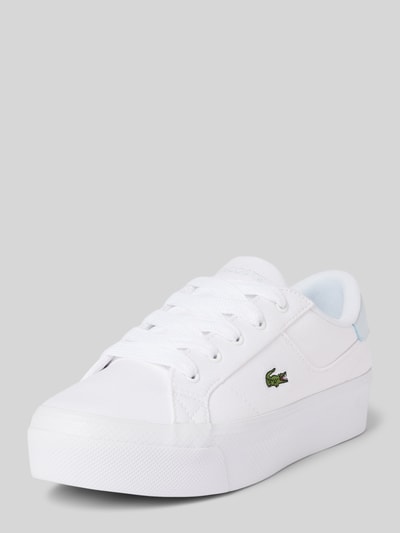 Lacoste Sneaker mit Plateausohle Modell 'ZIANE' Weiss 1