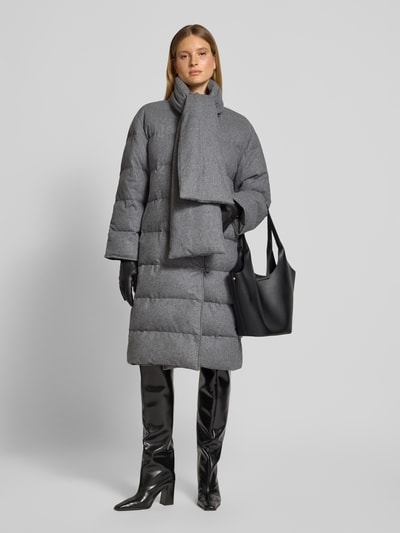 BOSS Regular Fit Steppmantel mit Wende-Option Modell 'PASHIZA' Hellgrau Melange 1