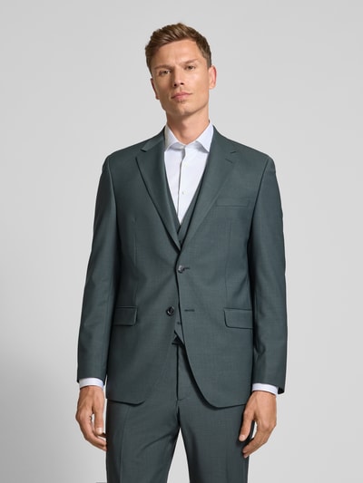 HECHTER PARIS Sakko mit Reverskragen und Brustleistentasche Gruen 4