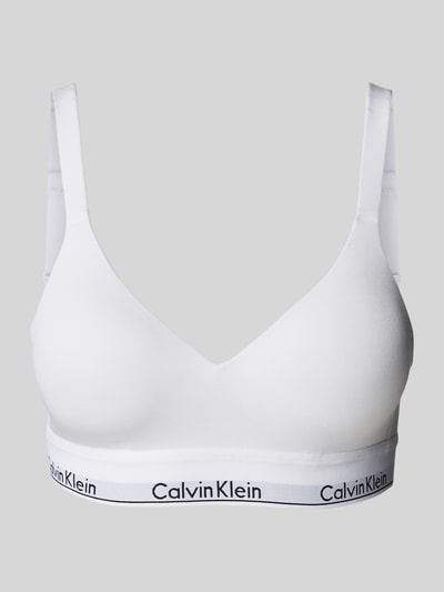 Calvin Klein Underwear BH mit elastischem Logo-Bund Weiss 1