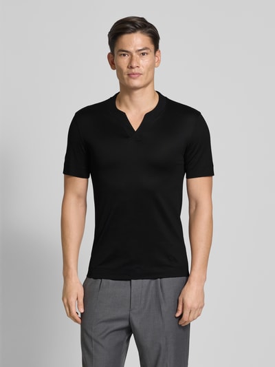 Emporio Armani T-Shirt mit V-Ausschnitt Black 4