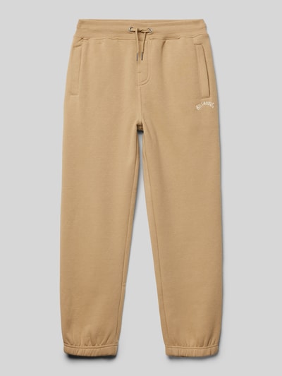 Billabong Sweatpants mit Label-Stitching Modell 'ARCH' Beige 1