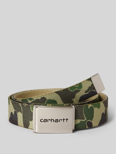 Carhartt Work In Progress Riem met kliksluiting en labeldetail Beige - 1