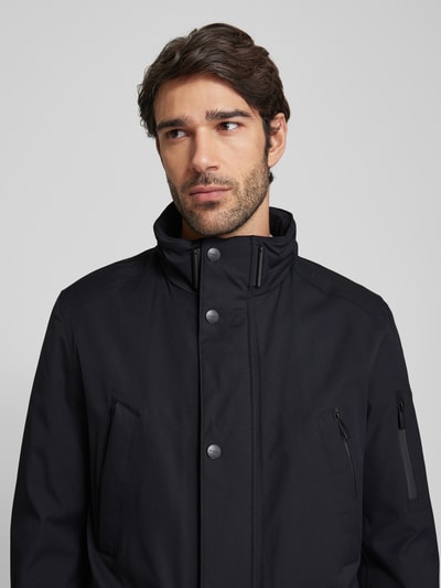 bugatti Parka met capuchon, model 'Rainseries' Marineblauw - 3