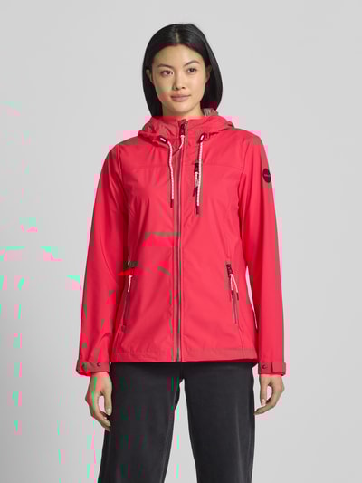 G.I.G.A. DX Kurtka softshell z kieszeniami zapinanymi na zamek błyskawiczny model ‘GS 74’ Mocnoróżowy 4