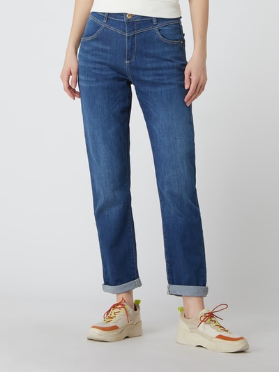 Christian Berg Woman Carrot fit jeans met stretch Blauw - 4