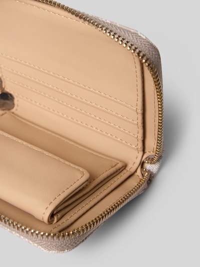 Guess Portemonnee met logo-applicatie, model 'LAUREL' Taupe - 3
