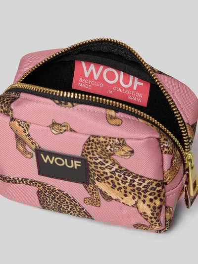 WOUF Make-uptasje met logopatch, model 'Blush' Oudroze - 3