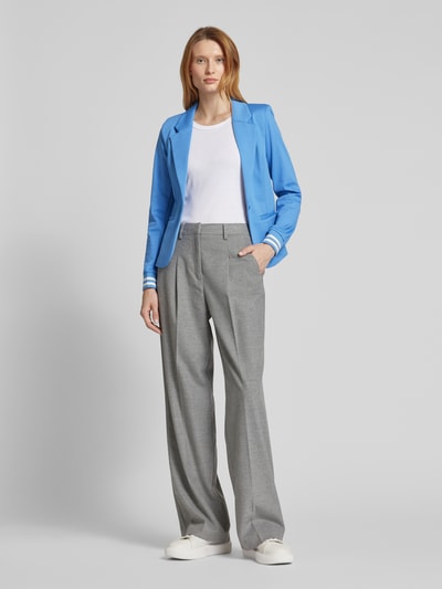 Kaffe Blazer mit Leistentaschen und Viskose-Anteil Modell 'KINNIE' Bleu 1