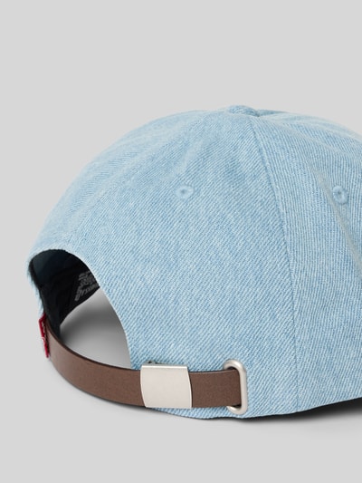 Levi's® Baseballpet met labelstitching Bleu - 3
