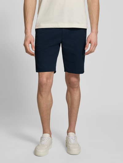 Tommy Hilfiger Bermudy o kroju regular fit z mieszanki bawełny Granatowy 4