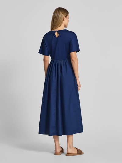 Weekend Max Mara Maxi-jurk met V-hals, model 'BRONZO' Marineblauw - 5