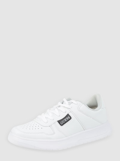 Guess Sneaker in Leder-Optik Modell 'Ponte'  Weiss 1