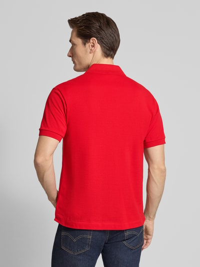 Lacoste Koszulka polo Regular Fit z czystej bawełny Czerwony 5