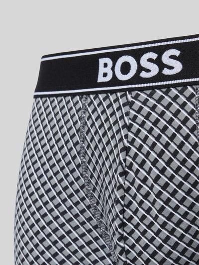 BOSS Bokserki z mieszanki bawełnianej Średnioszary 2