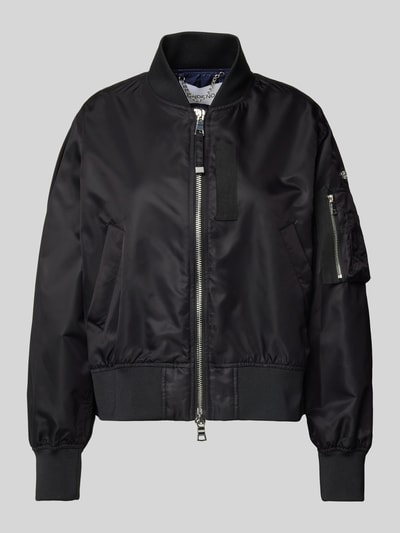 Blonde No. 8 Bomberjacke mit Zweiwege-Reißverschluss Black 2