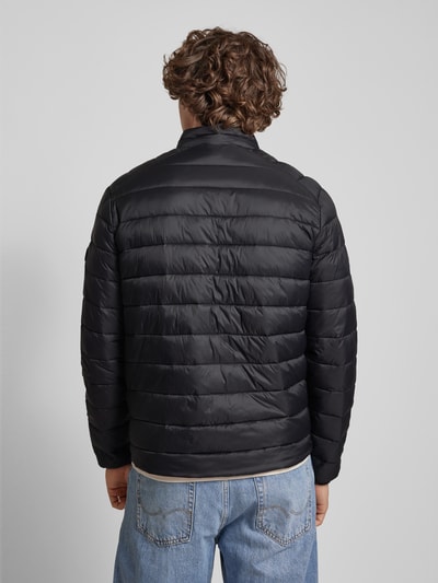 Jack & Jones Steppjacke mit Stehkragen Modell 'SPRINT' Black 5