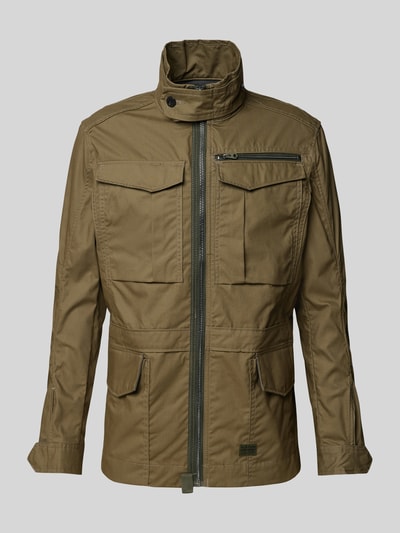 G-Star Raw Jack met labeldetail, model 'Rovic' Olijfgroen - 2