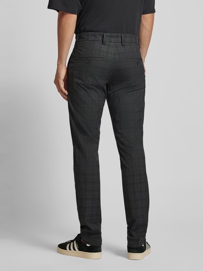 Jack & Jones Slim fit stoffen broek met achterzakken, model 'MARCO CONNOR' Antraciet - 5