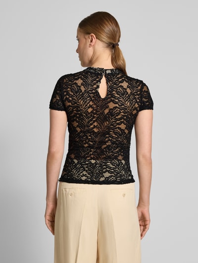 Guess T-Shirt mit Rundhalsausschnitt BLACK 5