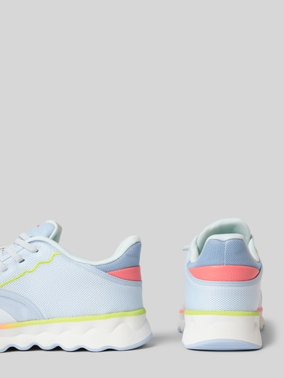 Tamaris Sneakersy o niskim kroju z wyhaftowanym logo Jasnoniebieski 2