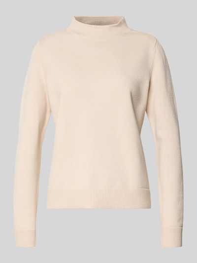 Betty Barclay Strickpullover aus Viskose-Mix mit Stehkragen Beige 2