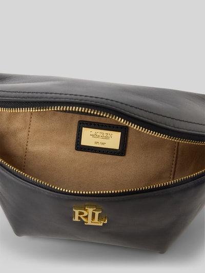 Lauren Ralph Lauren Bauchtasche aus Rindsleder mit Label-Applikation Modell 'MARCY' Black 5