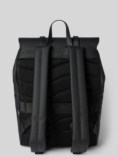 GASTON LUGA Rucksack mit Reißverschlusstaschen Modell 'SPLÄSH 2.0' Black 4