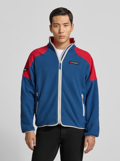 Berghaus Fleecejacke mit Zweiwege-Reißverschluss Blau 4
