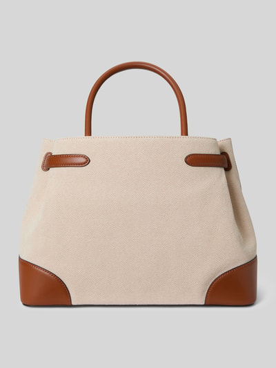 Lauren Ralph Lauren Henkeltasche aus Segeltuch Beige 4