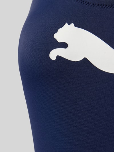 Puma Kostium kąpielowy z nadrukiem z logo Granatowy 2