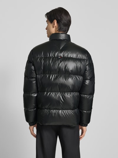Tommy Hilfiger Regular fit donsjack met doorgestikte naden Zwart - 5
