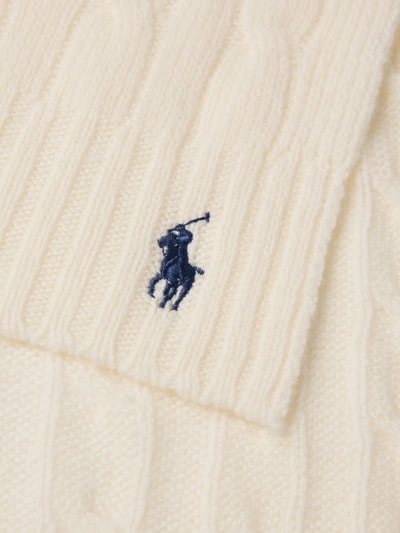 Polo Ralph Lauren Szal z kaszmirem Złamany biały 2