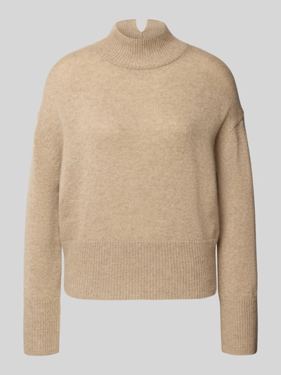 Someday Gebreide pullover van puur kasjmier, model 'Tenni' Beige gemêleerd - 2