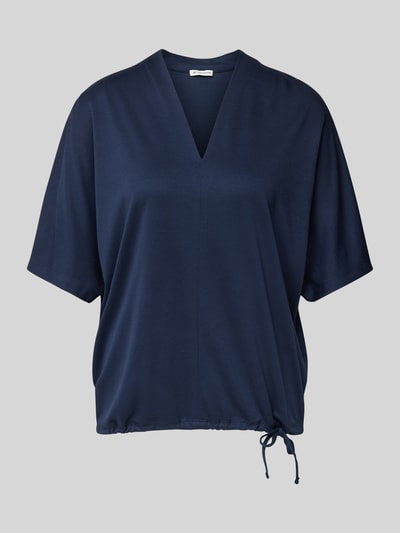 Tom Tailor Relaxed Fit T-Shirt mit Fledermausärmeln Marine 2