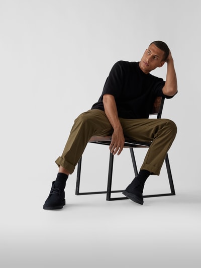 Clarks Desert Boots mit Ziernaht Schwarz 1