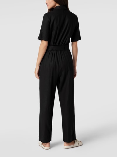 Jake*s Collection Jumpsuit mit Taillengürtel Black 5