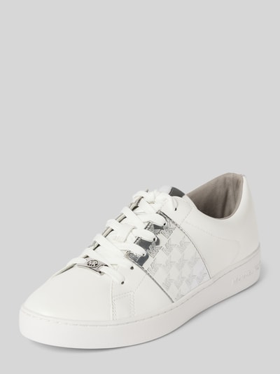 MICHAEL Michael Kors Sneaker mit Label-Applikation Modell 'KEATON LACE UP' Silber 1