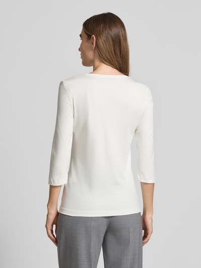 Christian Berg Woman Bluzka z długim rękawem zdobiona kamieniami Złamany biały 5