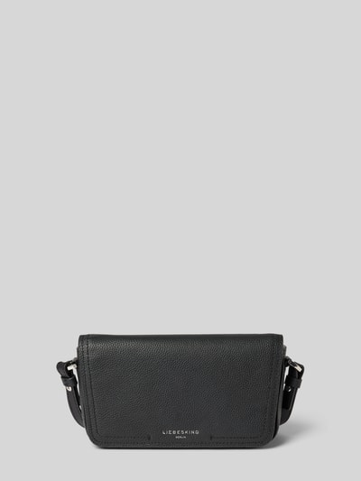 LIEBESKIND BERLIN Handtasche aus reinem Leder mit Label-Detail Modell 'CHUDY' Black 2