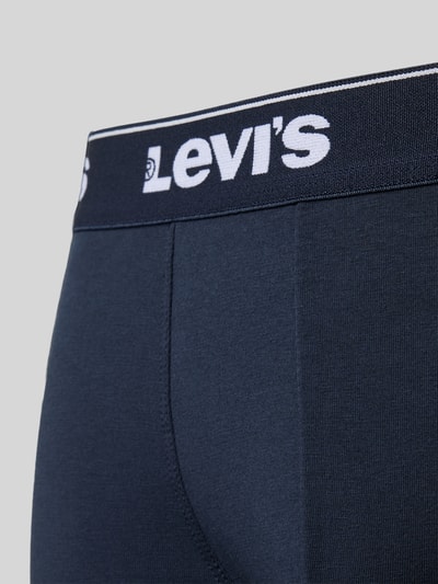 Levi's® Boxershort met band met label in een set van 3 stuks Donkerblauw - 2