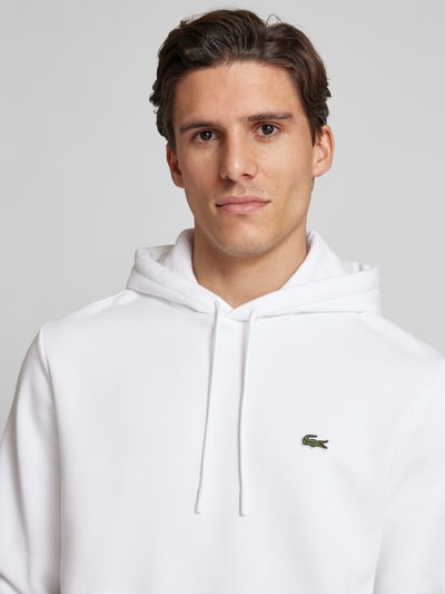 Lacoste Bluza z kapturem Biały 3