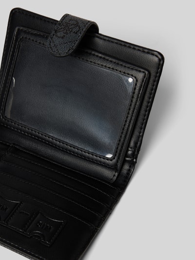 Guess Portemonnaie mit Logo-Applikation Modell 'Gift' Anthrazit 3